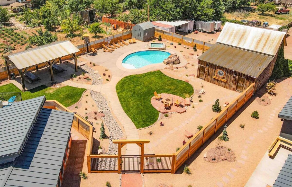Timber & Tin F 2Bed 2Bath W Pool & Rooftop Deck Kanab Dış mekan fotoğraf